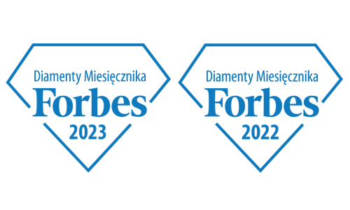 Forbes diamonds 2023 & 2022 for Handlosfera.pl